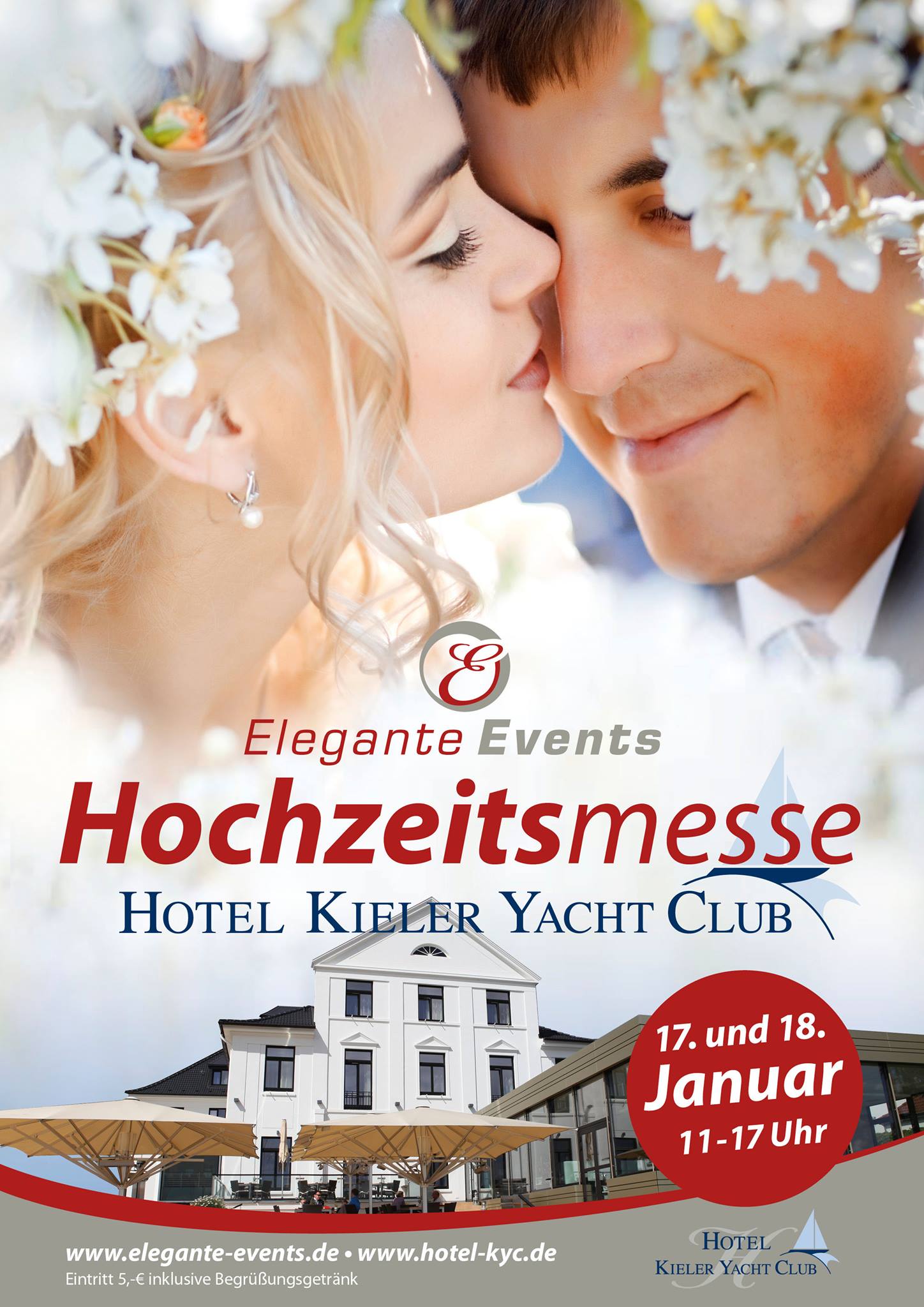 Hochzeitsmesse am 17. + 18. Januar 2015 im Kieler Yacht-Club - Hochzeitsfotograf Thomas Rohwedder • aadhoc-media.de