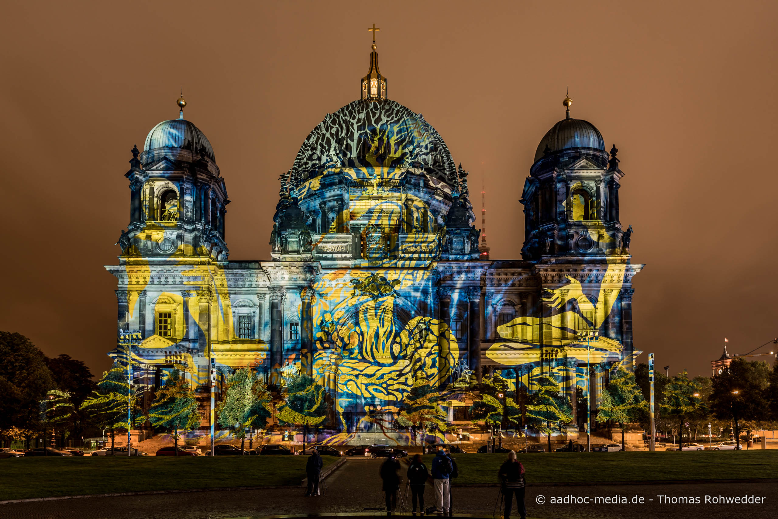 Dom zum Festival of Lights in Berlin • Bild aus dem Canon 5D Mark IV Test • ©Foto aadhoc-media.de • Thomas Rohwedder