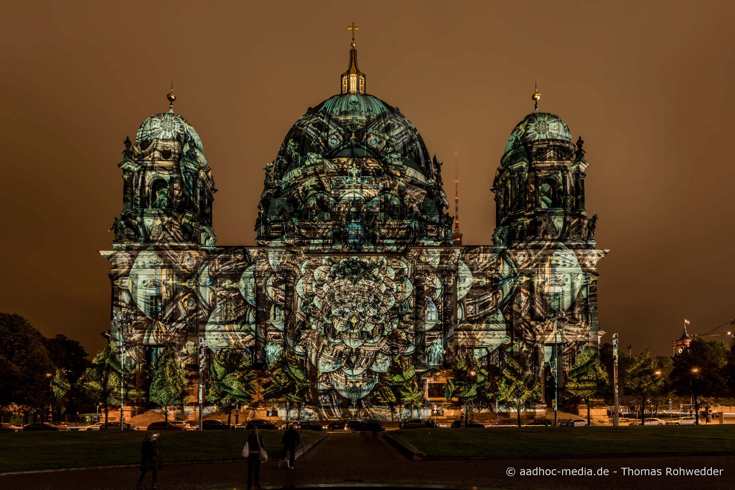 Dom zum Festival of Lights in Berlin • Bild aus dem Canon 5D Mark IV Test • ©Foto aadhoc-media.de • Thomas Rohwedder